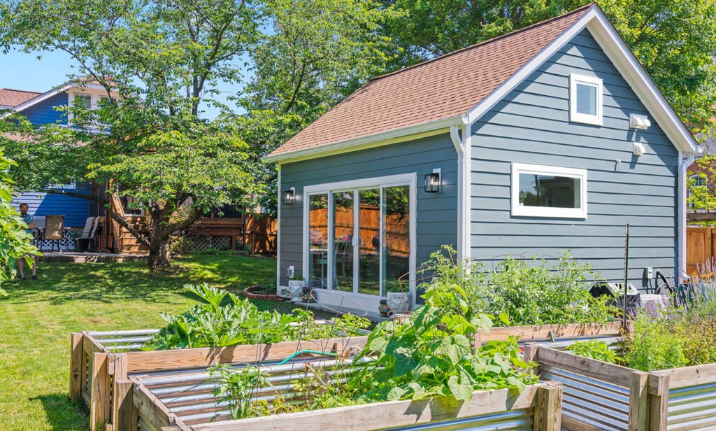 Makara ADU company gallery image showing a second exterior view of a Makara 340 detached ADU